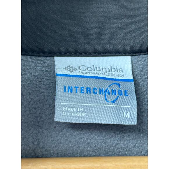 Columbia Bugaboo Interchange Jacket Medium Red Tan Brown Waterproof - Picture 16 of 16